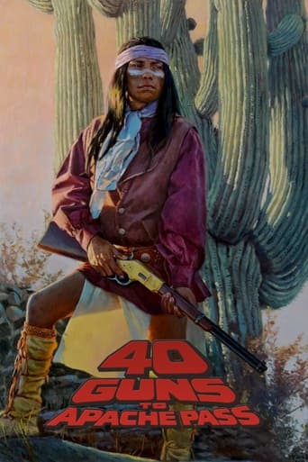 دانلود فیلم 40 Guns to Apache Pass 1967 دوبله فارسی بدون سانسور