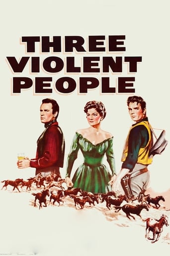 دانلود فیلم Three Violent People 1956 دوبله فارسی بدون سانسور