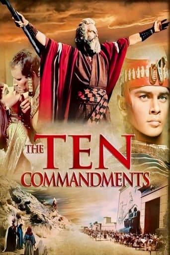 دانلود فیلم The Ten Commandments 1956 (ده فرمان) دوبله فارسی بدون سانسور